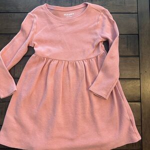 Old Navy Blush Pink Casual Kids Dress